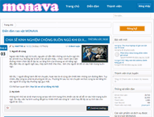Tablet Screenshot of monava.vn